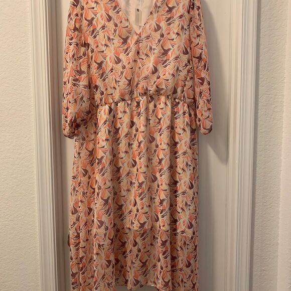Hutch Augusta Anthropologie Midi Dress NWT Size 3X - Picture 4 of 7